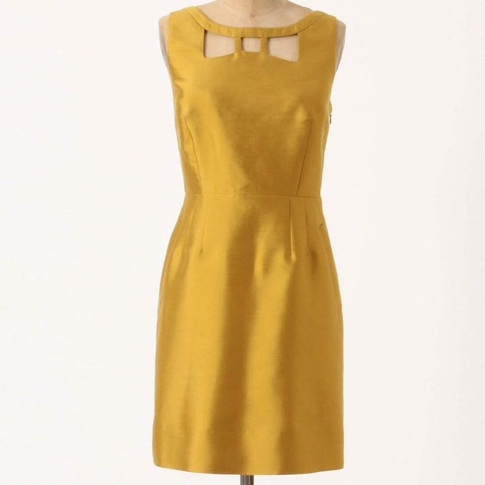 Maeve (Anthorpologie) Chardonnay Sheen Dress